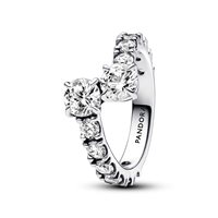 Anello Pandora Donna in Argento Zirconia 193149C01-48 - 193149C01-56